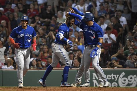 blue jays box score|Blue Jays Set Records In Boston Blowout.